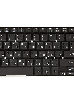 Клавіатура для ноутбука acer aspire e1-570g, e5-511 чорний, без фрейму
