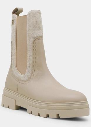 Жіночі, шкіряні челсі *tommy hilfiger* td2475