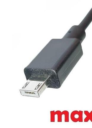 Dc кабель для блока питания 6.0x2.0mm 3pin musb (5a) (1.5m) (a class) 1 день гар.