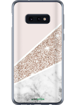 Чехол на samsung galaxy s10e пастельный мрамор "4342u-1646-8094"