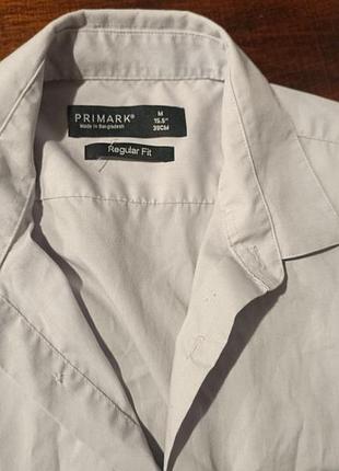 Мужская рубашка primark regular fit 2