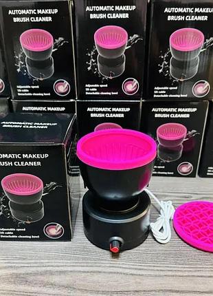 Очисник для пензликів автоматичний електричний automatic makeup brush cleaner