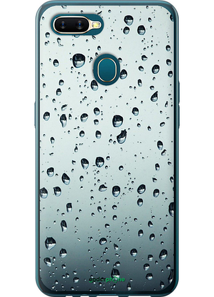 Чехол на oppo a12 стекло в каплях "848u-2557-8094"