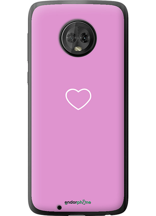 Чохол на motorola moto g6 серце 2 "4863u-982-8094", чохол для телефона