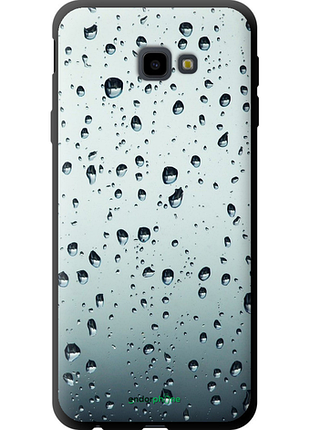 Чехол на samsung galaxy j4 plus 2018 стекло в каплях "848b-1594-8094"
