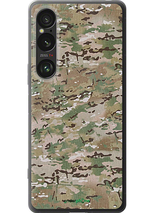 Чехол на sony xperia 1 vi камуфляж v5 "1201u-3975-8094", чехол для телефона