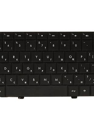 Клавиатура для ноутбука hp presario cq42, g42 чорный, чорный фрейм
