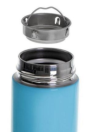Термос 473мл adler ad 4506bl led 2
