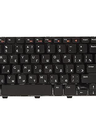 Клавиатура для ноутбука dell inspiron 15r: n5110, m5110 черный, черный фрейм