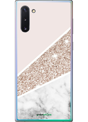 Чехол на samsung galaxy note 10 пастельный мрамор "4342u-1718-8094", чехол для телефона