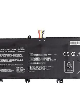Аккумулятор powerplant для ноутбуков asus rog strix gl503vm (b41n1711) 15.2v 4150mah