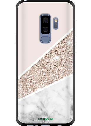 Чехол на samsung galaxy s9 plus пастельный мрамор "4342b-1365-8094", чехол для телефона