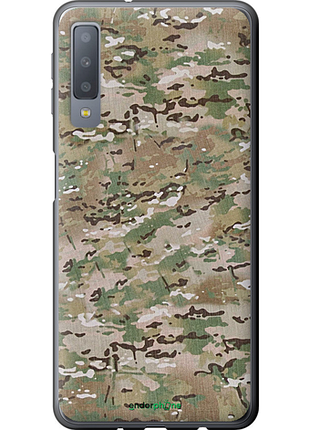 Чехол на samsung galaxy a7 (2018) a750f камуфляж v5 "1201u-1582-8094"