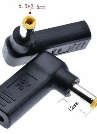 Переходник для ts100, sh72, sq-d60, sq001, t12 на 20v (max 5a, 100w) на 5.5x2.5mm з usb type-c (female) power