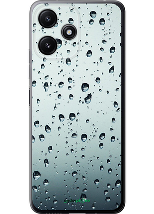 Чехол на xiaomi poco m6 pro 5g стекло в каплях "848u-3859-8094", чехол для телефона