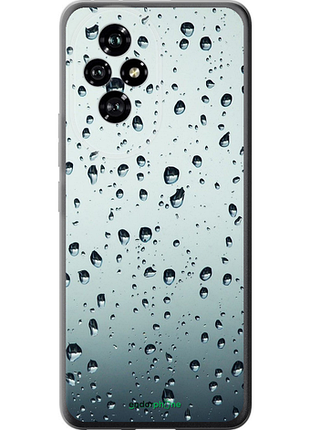 Чехол на huawei honor 200 стекло в каплях "848u-3731-8094", чехол для телефона