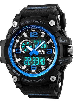 Наручные часы skmei 1283 black-blue.