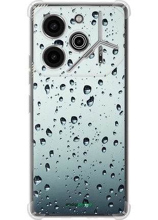 Чехол на tecno pova 6 pro стекло в каплях "848sp-3689-8094"