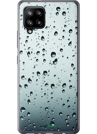 Чехол на samsung galaxy a42 a426b стекло в каплях "848u-2098-8094", чехол для телефона