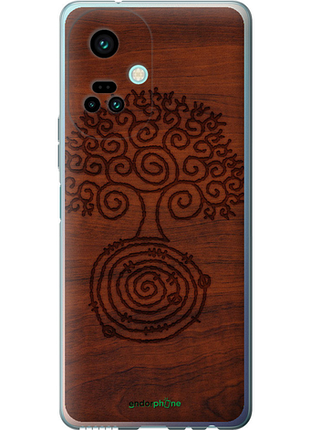 Чохол на tecno camon 19 pro (ci8n) візерунок дерева "4119u-2766-8094", чохол для телефона