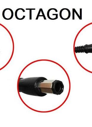 Блок питания для ноутбука dell 19.5v 3.34a 65w 7.4x5.0mm (+pin) octagon (kolega-power (a)) 12 мес.гар.