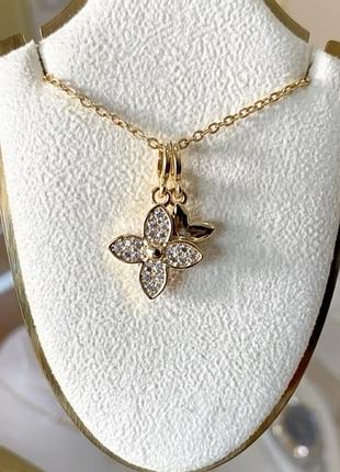 Підвіска з квіткою monogram flower тренд 2026