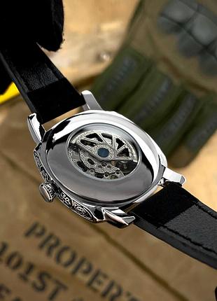 Женские механические часы awarder 021 где бы ни были silver-silver-black с автоподзаводом 4