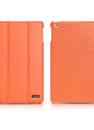 Чехол icarer для ipad air/2017/2018 ultra-thin genuine orange (rid501or)