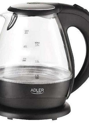 Чайник adler ad 1224 glass 1,5l