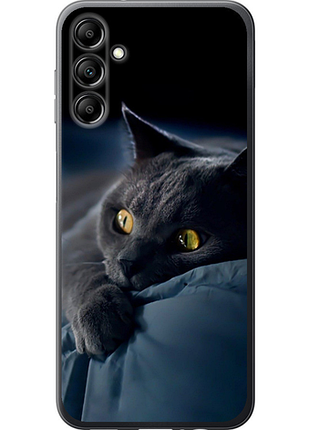 Чохол на samsung galaxy a14 a145f димчастий кіт "825u-2937-851"