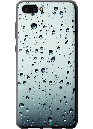 Чехол на huawei nova 2s стекло в каплях "848u-1388-8094", чехол для телефона