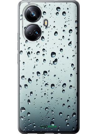 Чехол на realme 10 pro plus стекло в каплях "848u-2944-8094", чехол для телефона