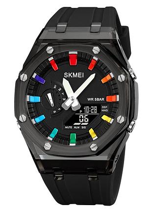 Наручные часы skmei 2100bkbk black-black