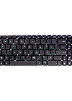 Клавиатура для ноутбука asus x556, x556u чорный