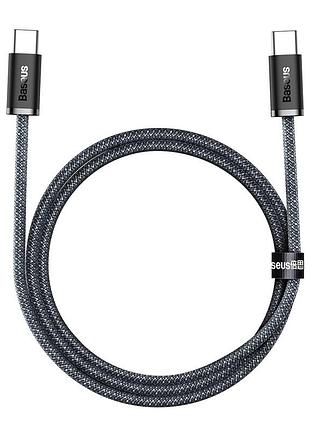 Кабель baseus dynamic type-c to type-c 100w 1m серый (cald000216)