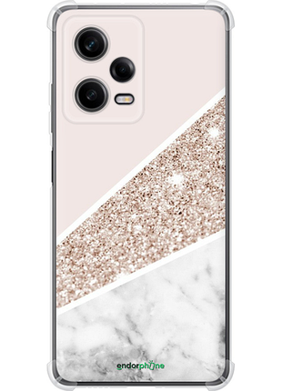 Чохол на xiaomi redmi note 12 pro 5g пастельний мармур "4342sp-2932-8094", чохол для телефона