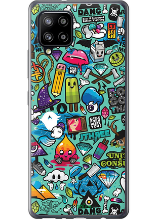 Чехол на samsung galaxy a42 a426b стикер бомбинг 1 "693u-2098-8094", чехол для телефона