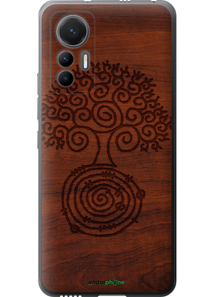 Чехол на xiaomi 12 lite узор дерева "4119u-2579-8094", чехол для телефона