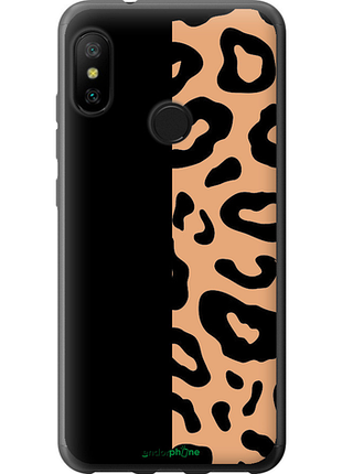 Чехол на xiaomi mi a2 lite пятна леопарда "4269u-1522-8094"