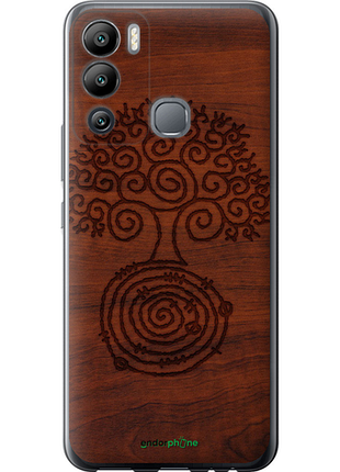 Чехол на infinix hot 12i узор дерева "4119u-2863-8094", чехол для телефона