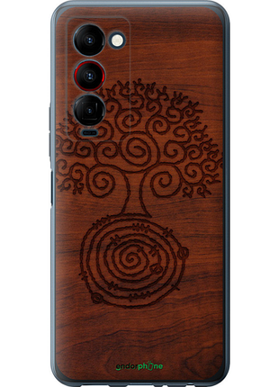 Чехол на tecno camon 18 premier узор дерева "4119u-2652-8094", чехол для телефона
