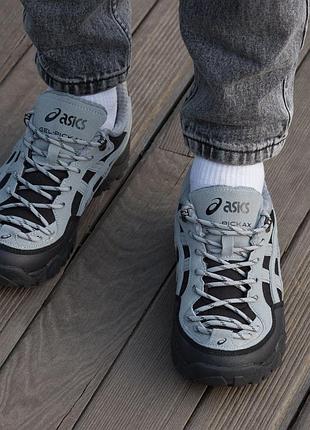 Asics gel-pickax grey black 4
