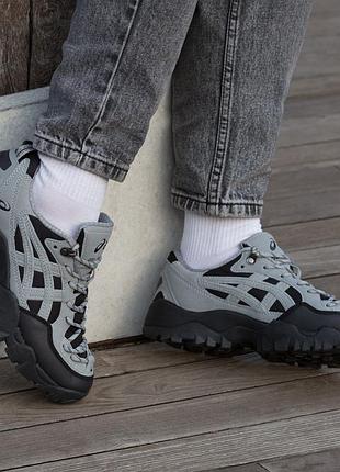 Asics gel-pickax grey black 3