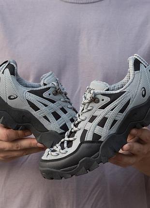 Asics gel-pickax grey black 8