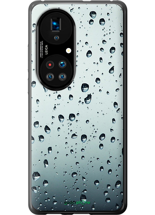 Чехол на huawei p50 стекло в каплях "848u-2292-8094", чехол для телефона