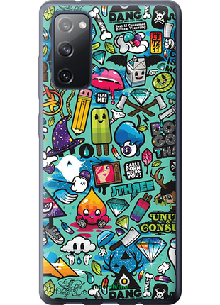 Чехол на samsung galaxy s20 fe g780f стикер бомбинг 1 "693u-2075-8094"