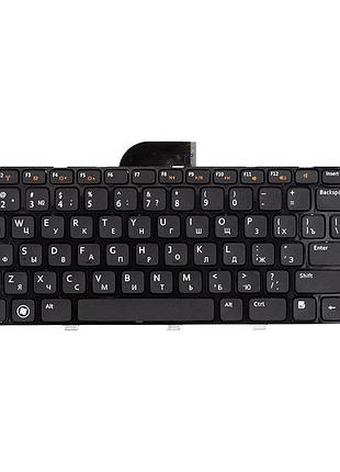 Клавиатура для ноутбука dell inspiron 14-3421 черная, черный фрейм