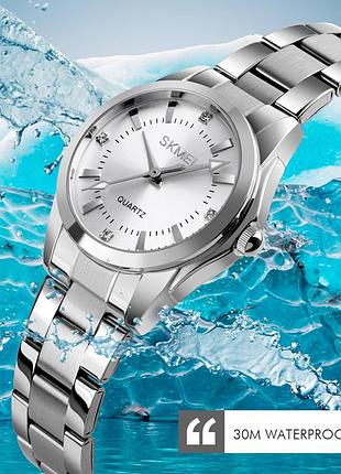 Наручные часы skmei 1620sisi silver-silver 4