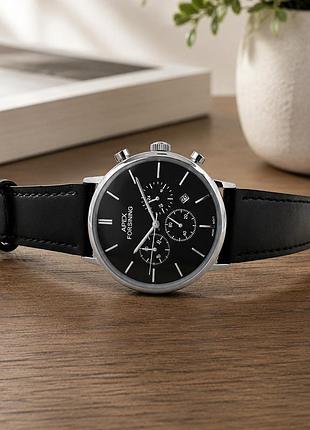 Наручные часы forsining 8312 black-silver 2