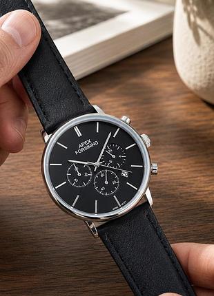 Наручные часы forsining 8312 black-silver 5